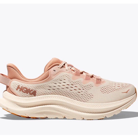 Hoka One One Shoes - Hoka One One Women's Kawana 2 - Cream and Pink